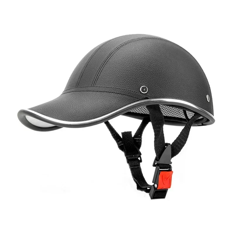 2024 New Motorcycle Half Helmet Baseball Cap Half Face Helmet Anti-UV Safety Hard Hat Helmet Motorcycle for Mens
